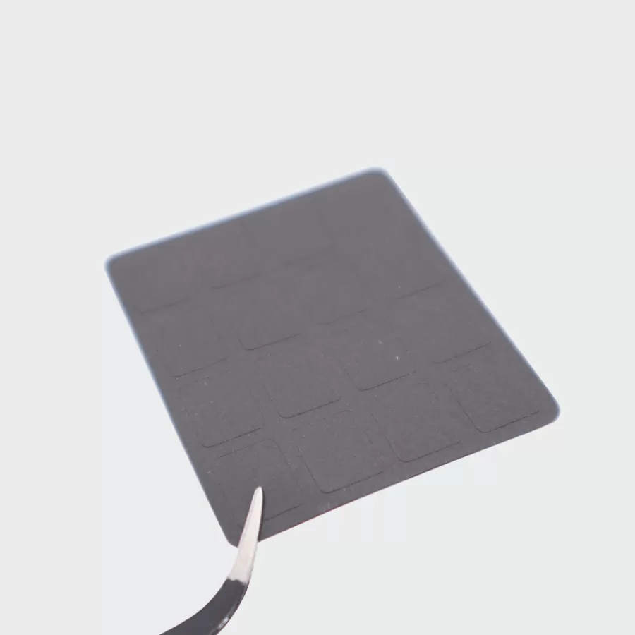 Deskey Films black stabiliser foam open