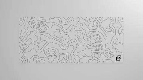 Contour Deskmat - White