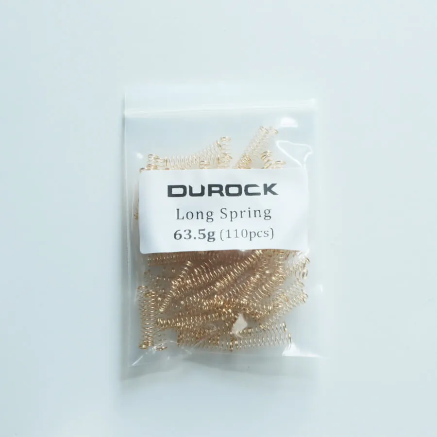 Durock Gold Plated Springs 63.5g Long & Slow