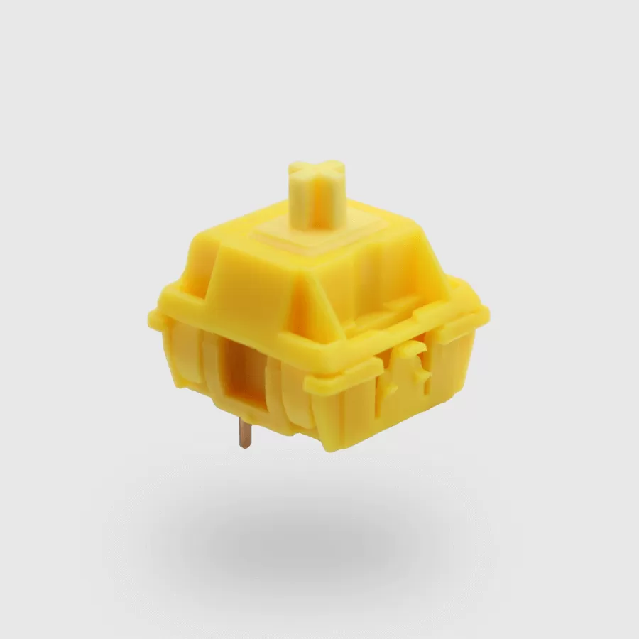 Gateron Cap(Golden Yellow) V1 Switches